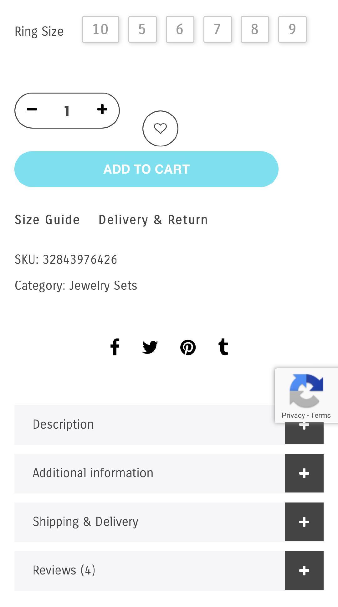 Misplace Add to cart button in mobile 